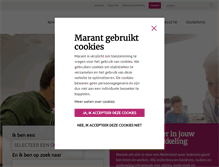 Tablet Screenshot of marant.nl